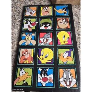 1997 Looney Tunes Holson Photo Album Binder 24 Pages Never Used Warner Bros